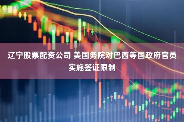 辽宁股票配资公司 美国务院对巴西等国政府官员实施签证限制